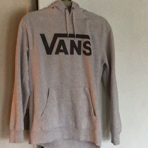 Vans sweatshirt hoodie off the wall original beige sz small. Excellent condition